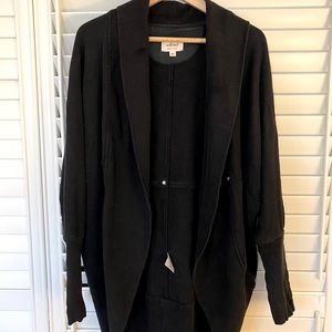 WILFRED Black Diderot Cardigan
